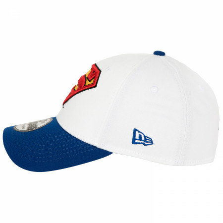 Superman Logo Home Colors New Era 39Thirty Fitted Hat